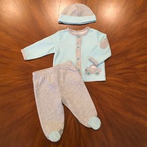 🐦Little Me 3 Pcs Set Baby Boy Size 3M🐦